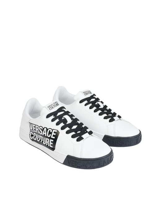 Versace Jeans Couture White Court Couture Sneakers for men
