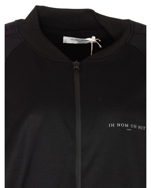 Ih Nom Uh Nit Black Cotton Blend Sweatshirt for men