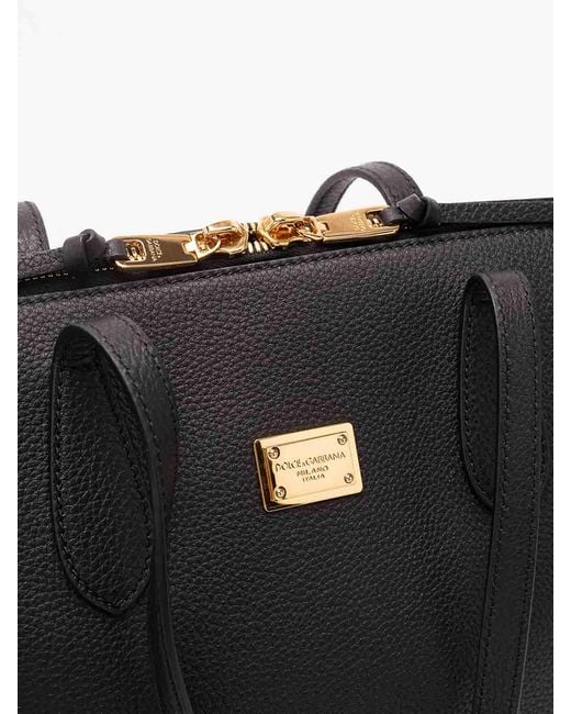 Dolce & Gabbana Black 'Vittoria' Tote