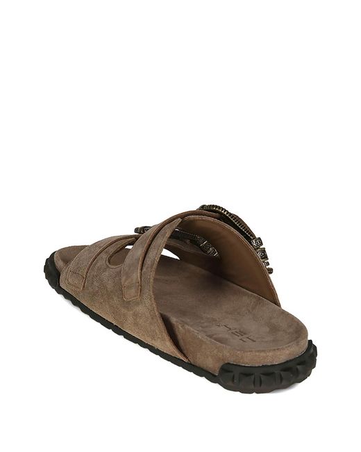 Ash Brown Suede Velours Fandango