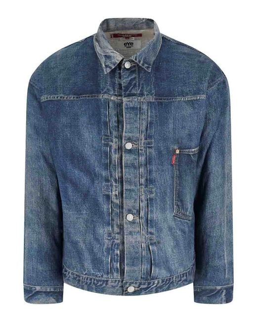 Junya Watanabe Blue X Levis Strauss Denim Jacket for men