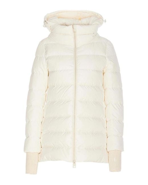 Herno White A-Shape Down Jacket