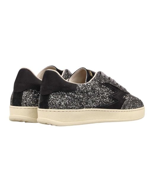 Moa Concept Metallic Sneakers Argento