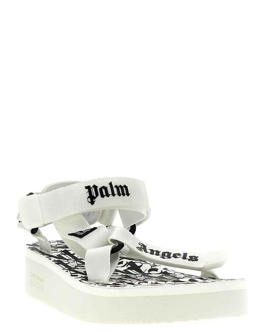 Palm Angels White X Suicoke Sandals