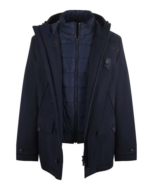 Fay Blue Jacket for men