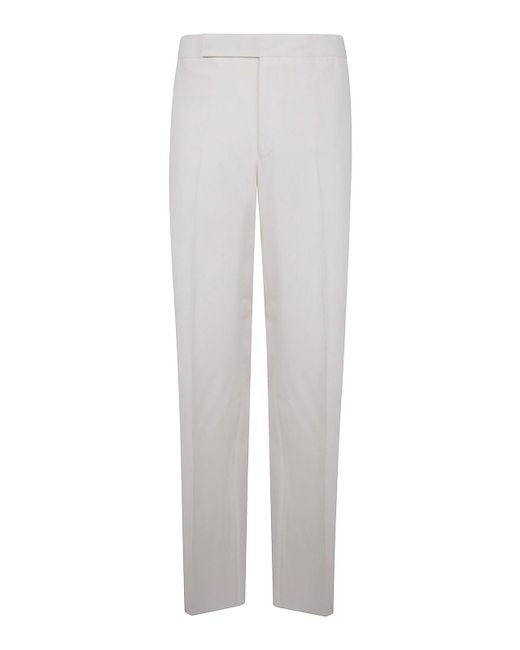 Lardini White Attitude Trousers for men