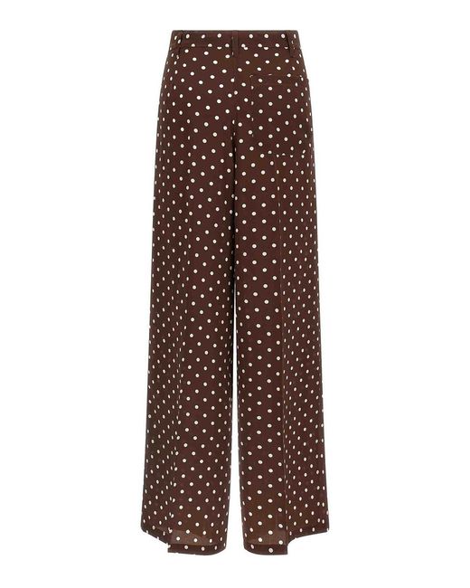P.A.R.O.S.H. Brown Sbillo Pants
