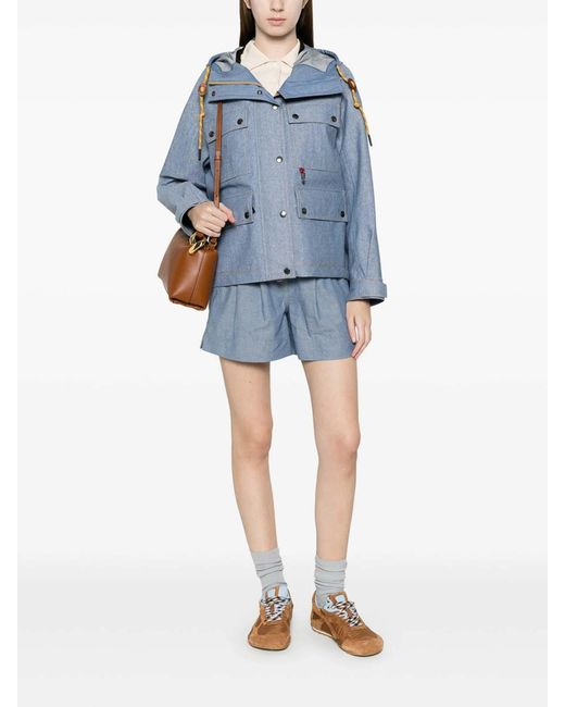 Corto di Moncler in Blue