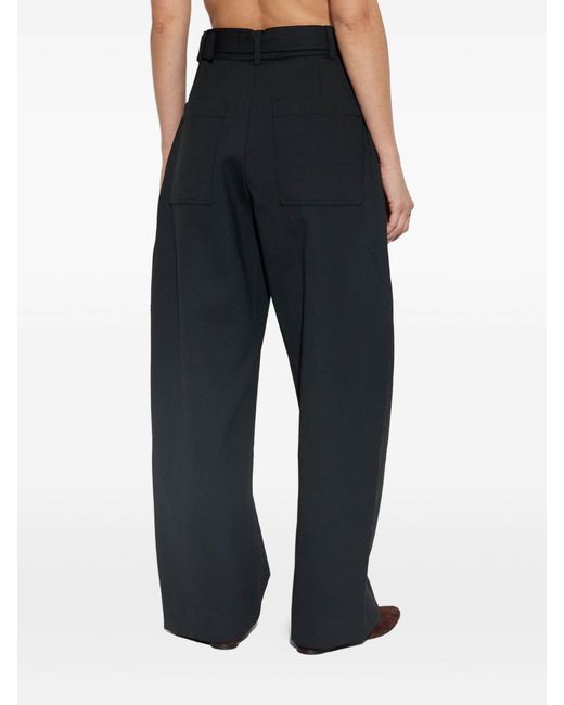 Studio Nicholson Black Sculptural Trousers