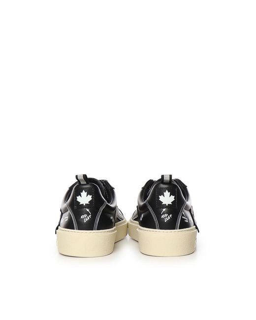 DSquared² Black Sneakers for men