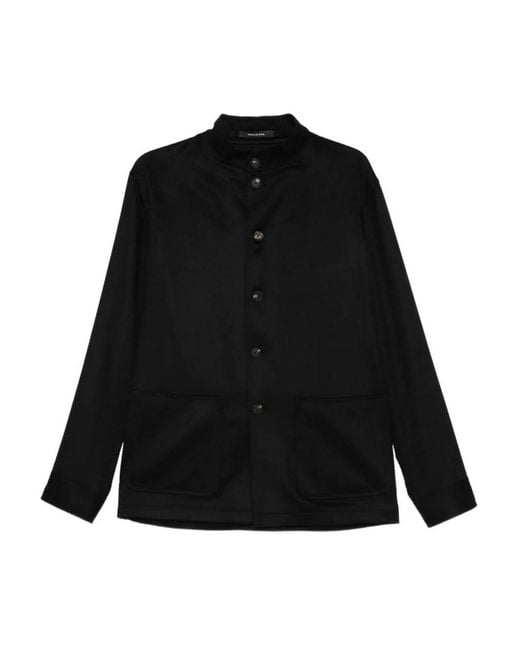 Tagliatore Black 'Tempest' Jacket for men