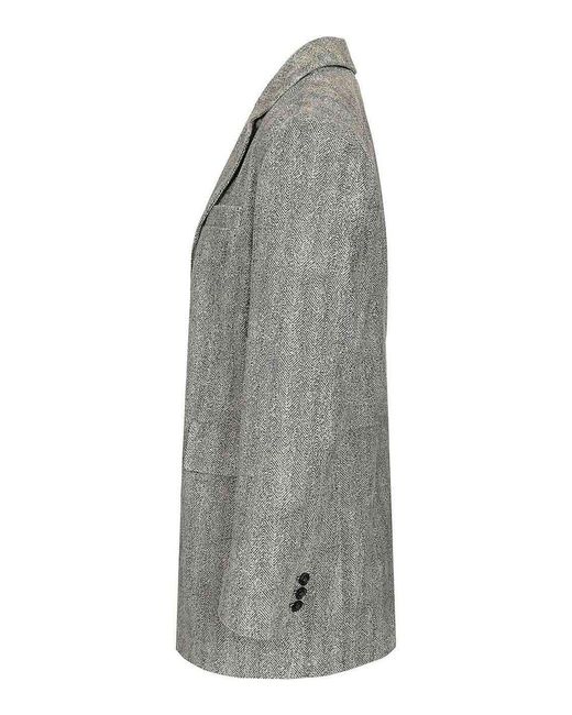 Emporio Armani Gray Signature Blazer