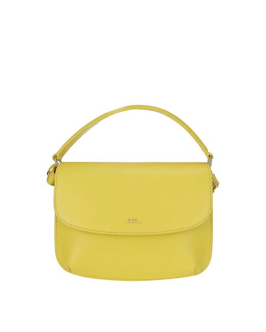 A.P.C. Yellow Sarah Shoulder Bag