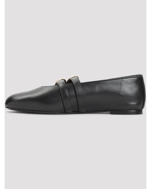 Stuart Weitzman Black Maven Ballerina