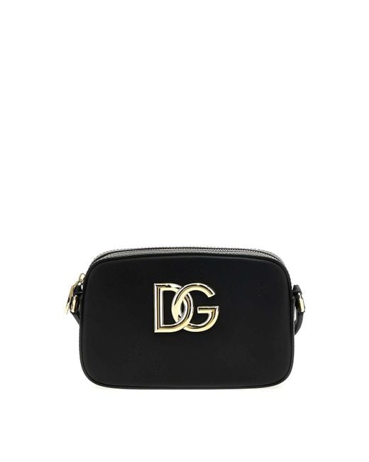 Dolce & Gabbana Black 35 Crossbody Bag