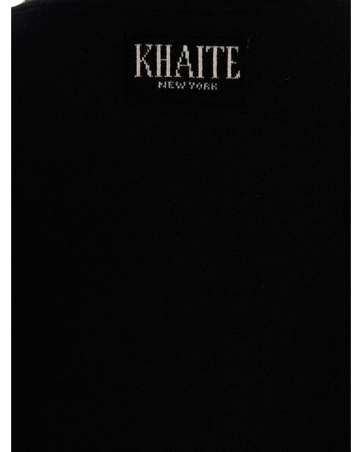 Khaite Black Mae T-Shirt