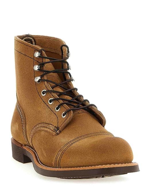 Red Wing Brown Ankle Boots for men