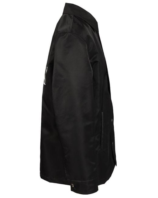 Amiri Black Printed Shirt Jacket for men