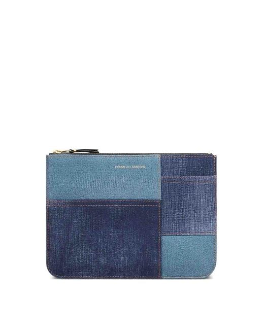 Comme des Garçons Blue Denim Wallet