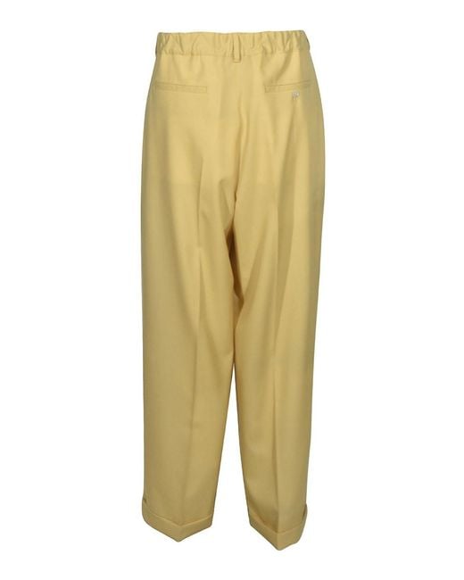 Marni Yellow Trousers for men
