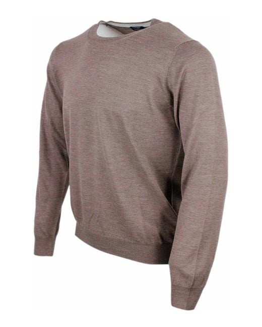 Barba Napoli Gray Jumper for men