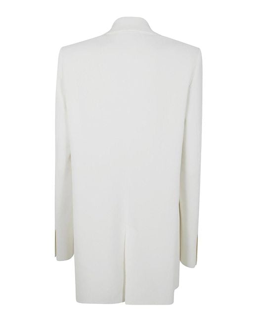 Mrz White Oversized Blazer
