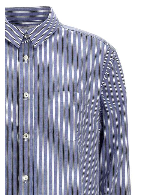 ワンピース SACAI Chemisier dress Light Blue Sacai Chemisier Dress in Blue | Lyst