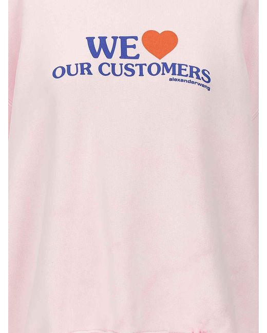 Alexander Wang Pink Sweatshirt