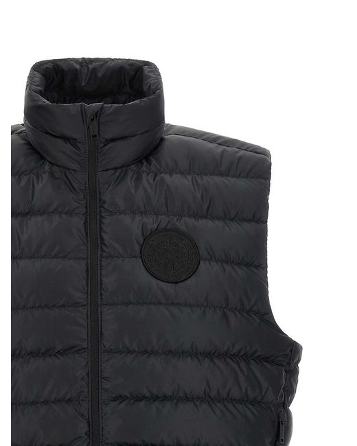 Canada Goose Black Vests for men
