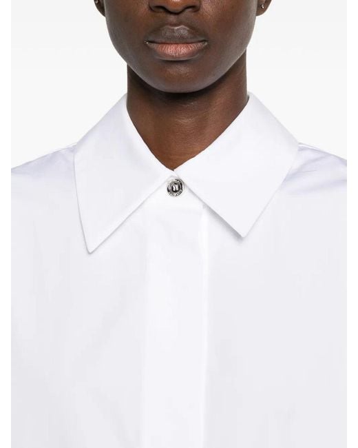 Givenchy White Short Sleeves Shirt