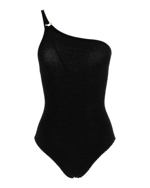 Hunza G Black Clara' One-Piece Swimsuit