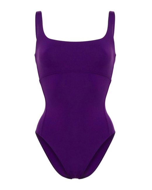 Eres Purple Backless Swim Suit France Size