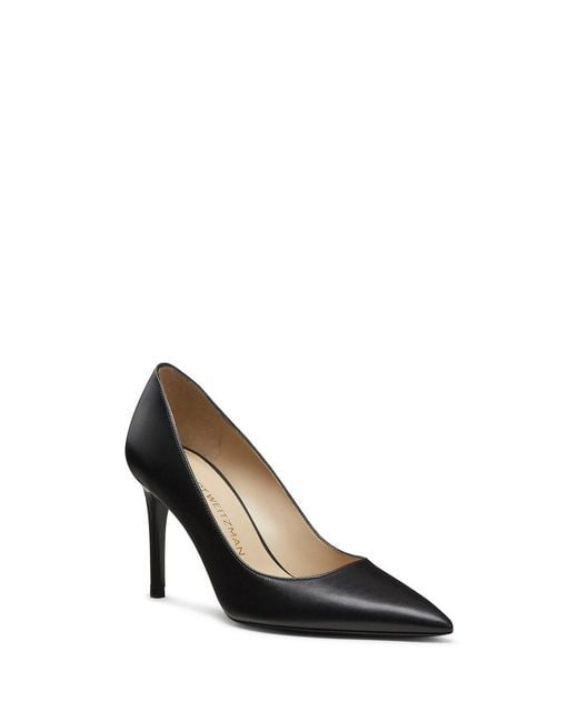 Stuart Weitzman Black Décolleté
