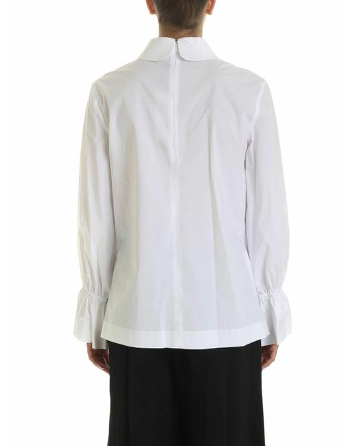 Vivetta White Heart Blouse