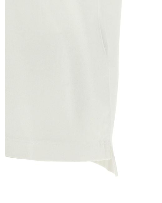 DSquared² White Jacquard Logo Pocket T-Shirt for men
