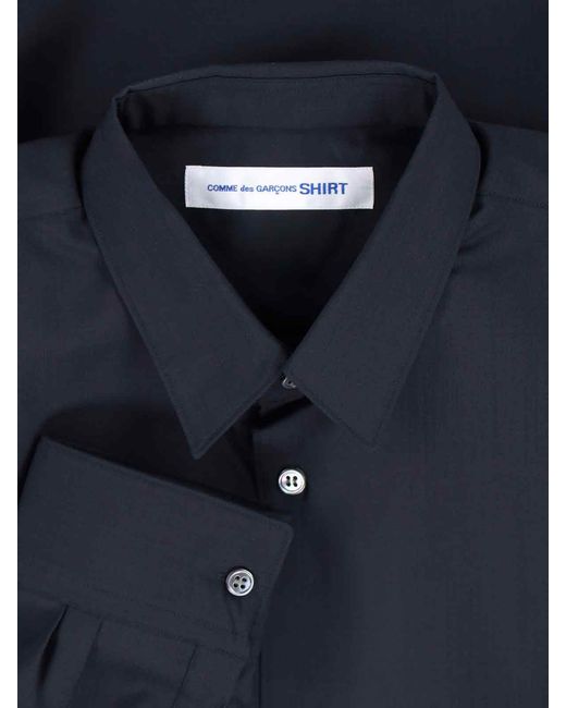 Comme Des Garcons Hommes Plus Blue Classic Shirt for men