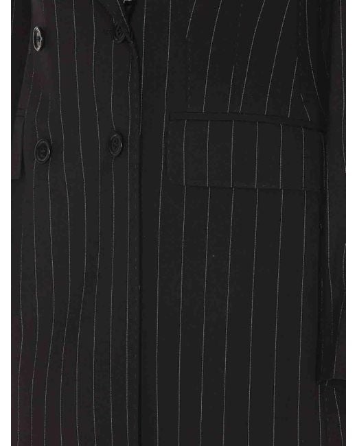 Dolce & Gabbana Black Striped Jacket