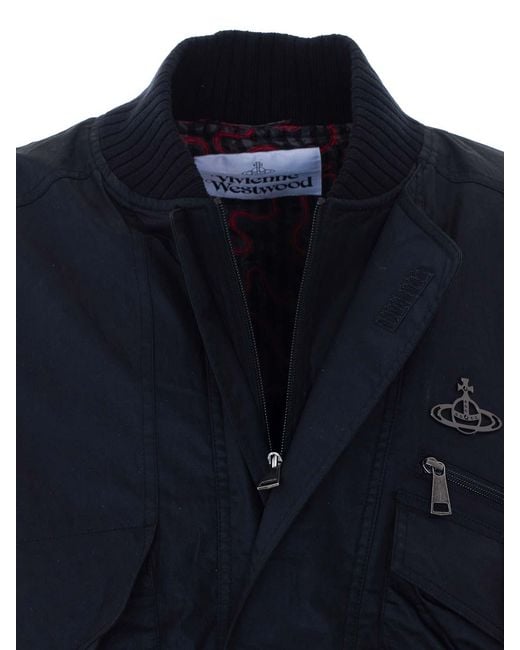 Vivienne Westwood Blue Bomber for men