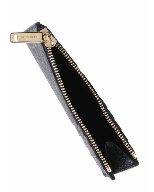 Ferragamo Gray Card Holder for men