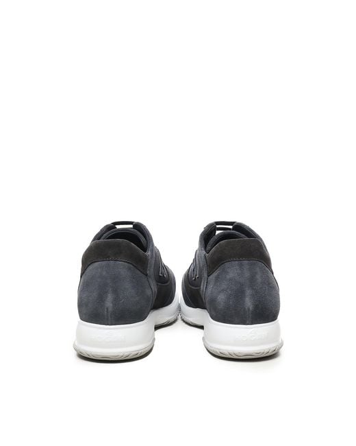 Hogan Blue Sneakers Interactive for men