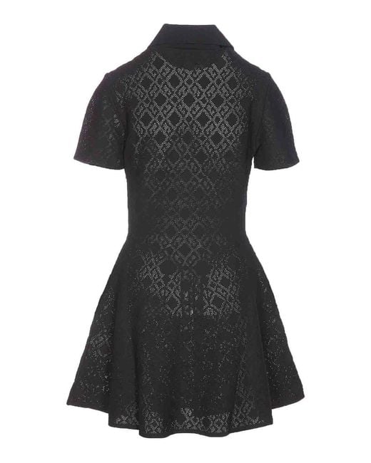 Givenchy Black Polo Monogram Dress