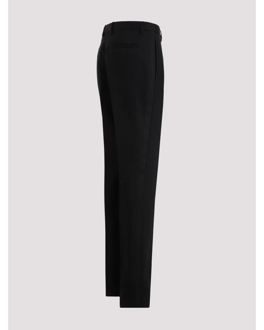 Etro Black Evening Trousers for men