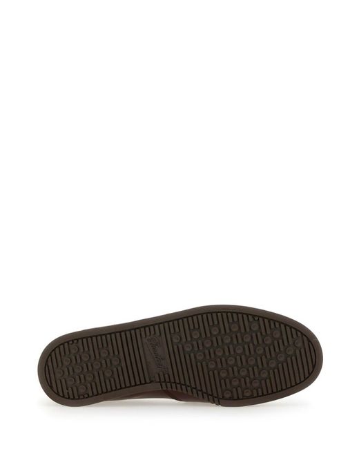 Paraboot Brown Moccasin Cassis for men