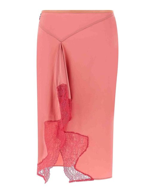 Vaillant Pink Signature Lace Skirt