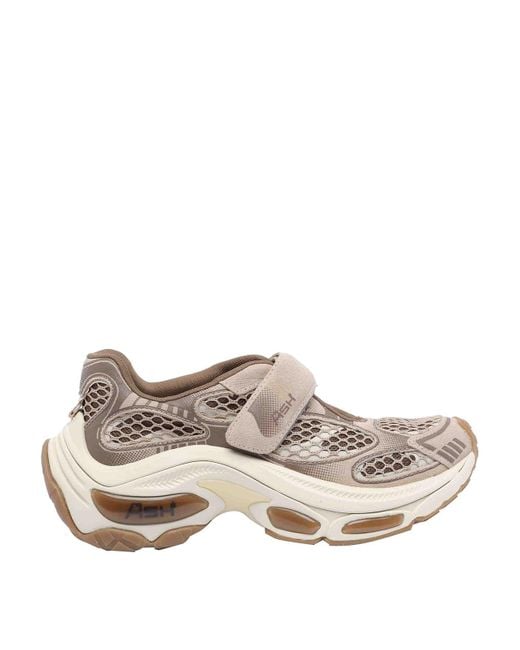 Ash Gray Touch-Strap Sneakers