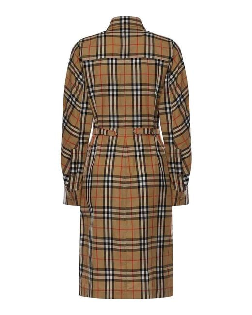 Burberry Natural Check Shirt Dress