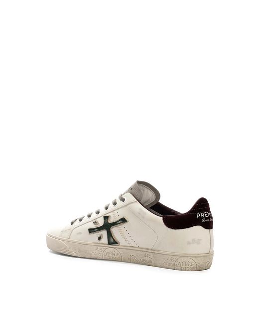 Premiata Brown Sneakers Steven 7631 for men