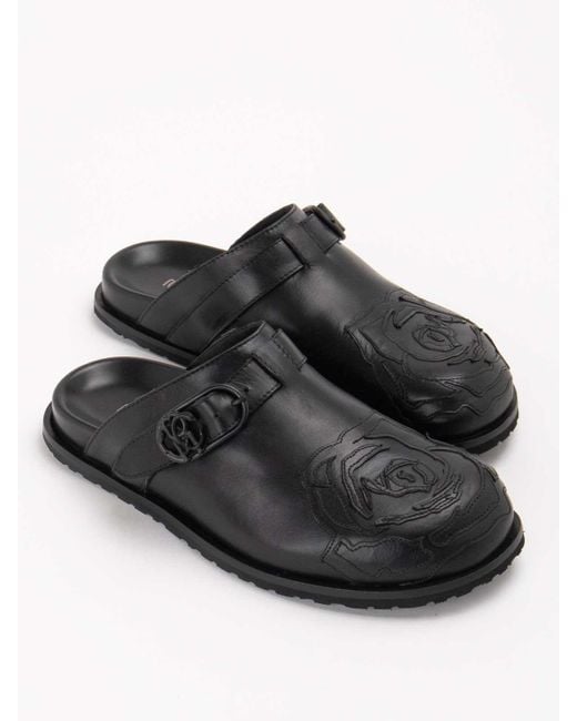 Roberto Cavalli Black Loafers for men