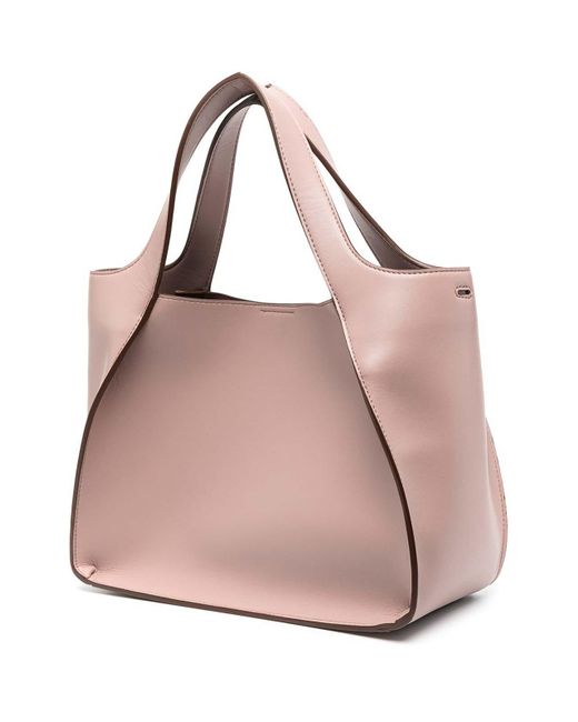 Stella McCartney Pink Stella Logo Tote Bag