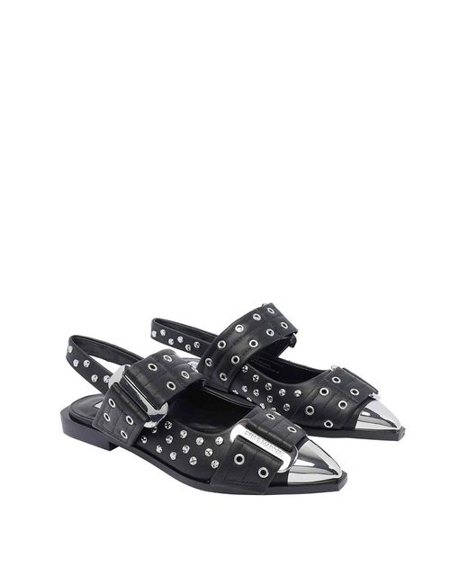 Steve Madden Black Grand Ave Ballets